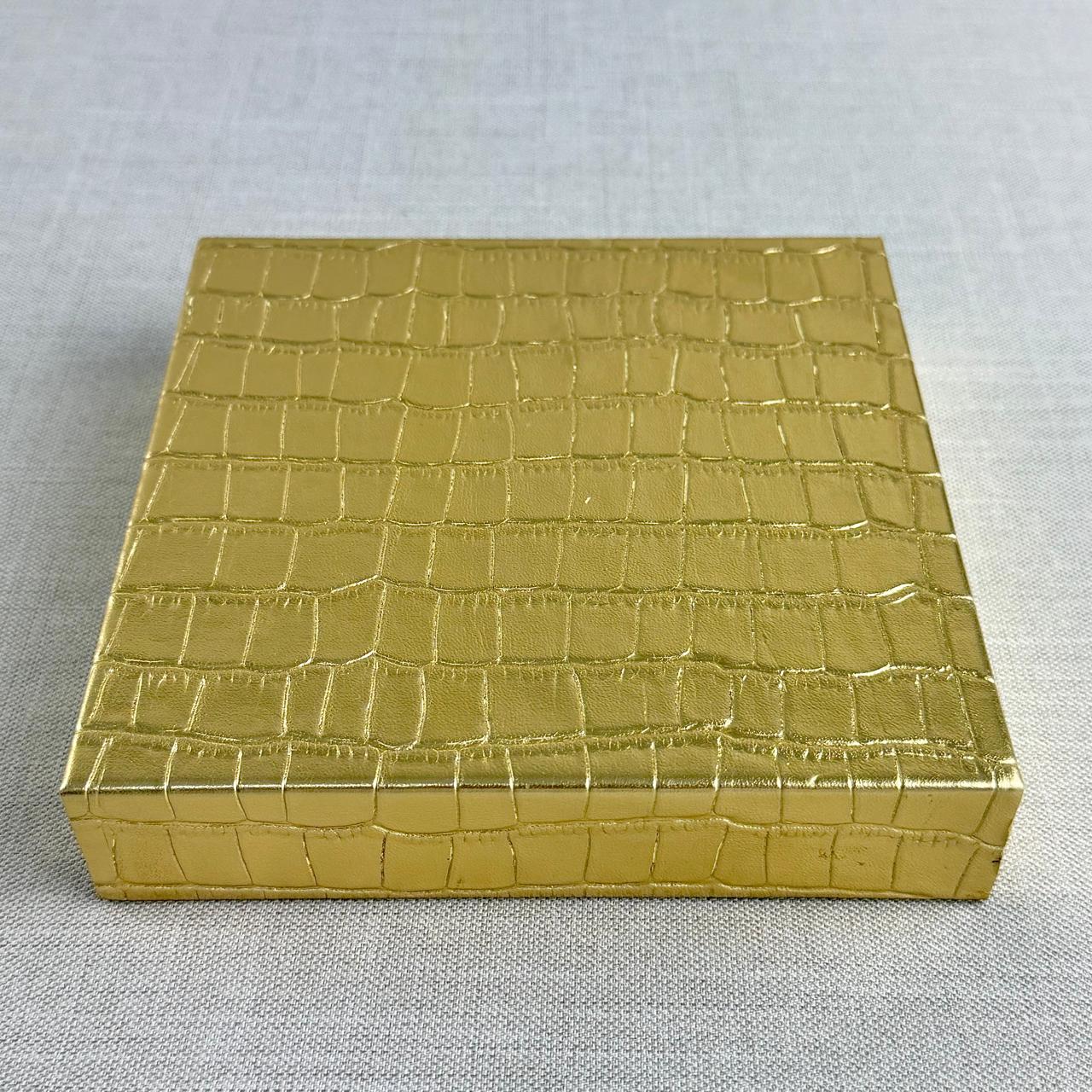 SYNTHETIC LEATHER CANDLE BASE