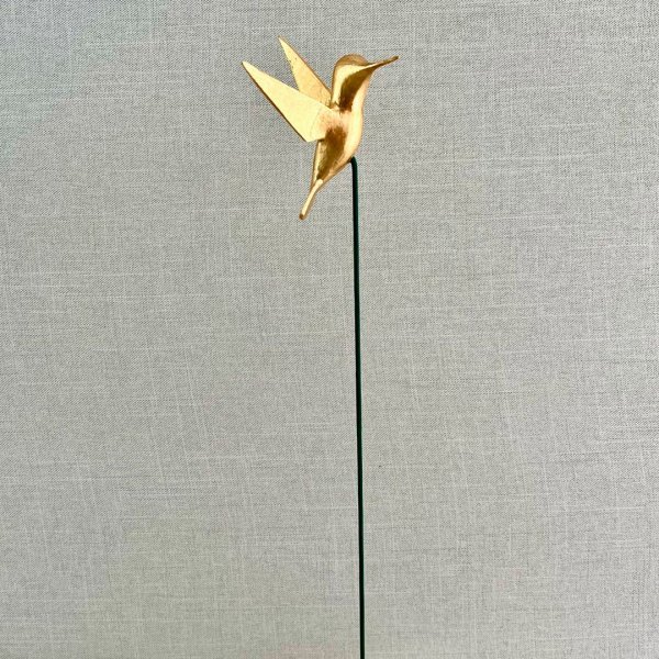 HUMMINGBIRD WITH STICK BY DAVID NAVA - Image 2